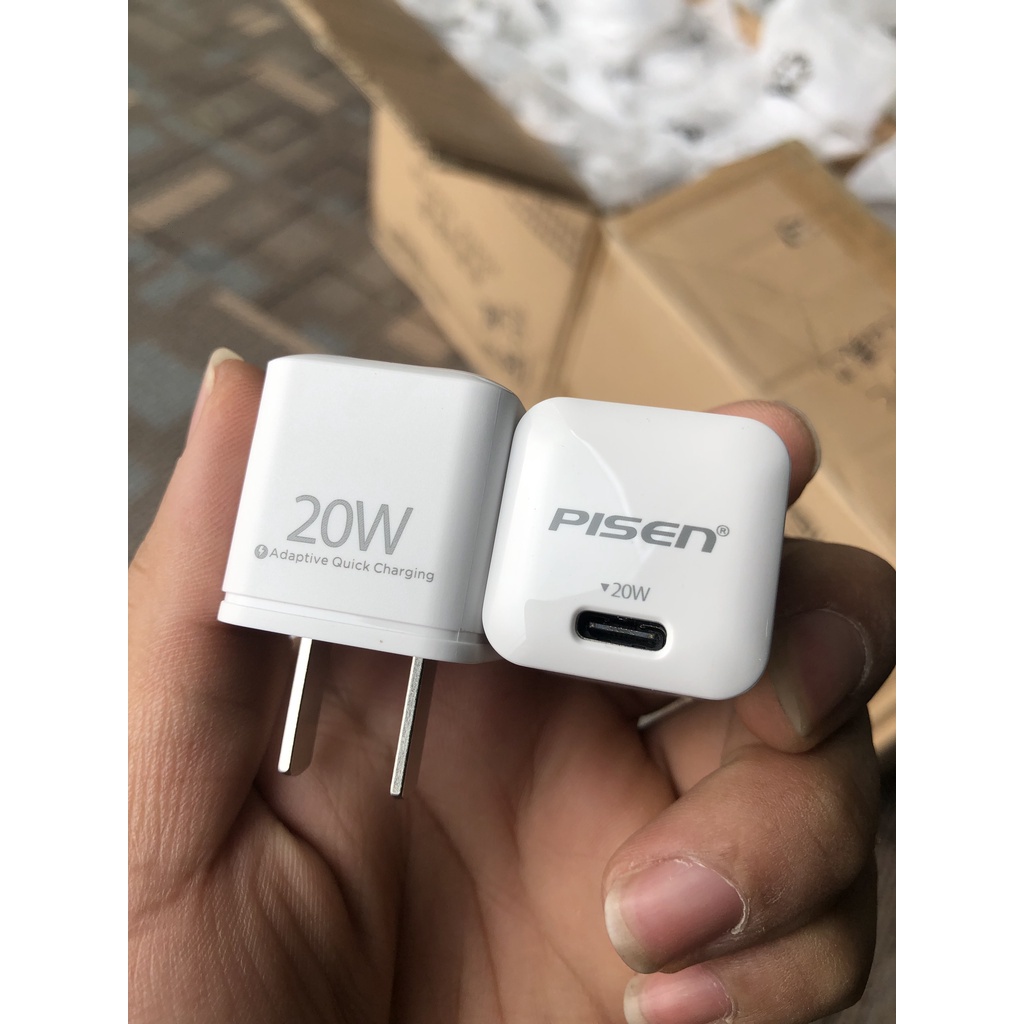 Củ sạc nhanh IP12 PISEN QUICK Teeny PD 20W TS-C136