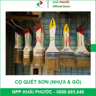CỌ QUÉT CHỔI SƠN CÁN NHỰA CÁN GỖ ĐỦ SIZE 1 2 3 4 5 6 7 8 9 10 PHÂN INCH IN " CM - KHẢI PHƯỚC ELECTRIC