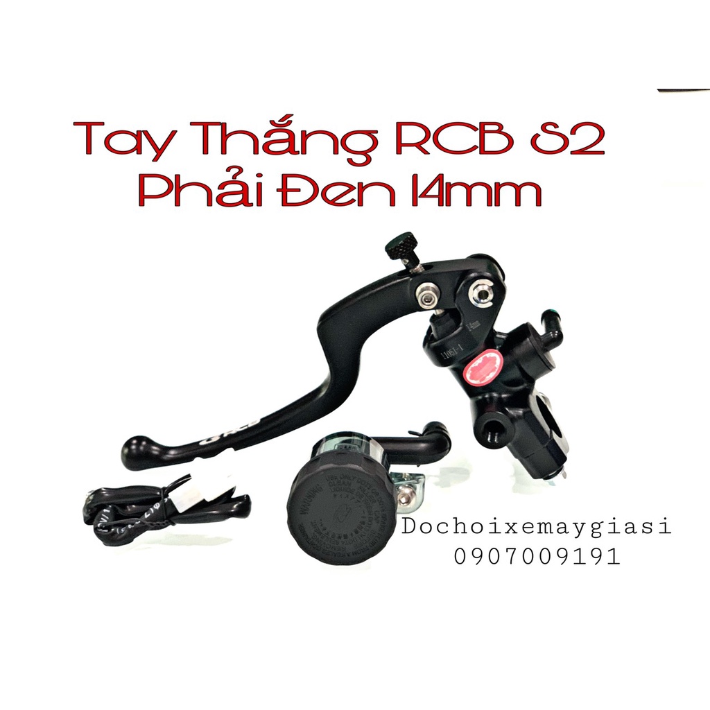 TAY THẮNG BÌNH DẦU RACING BOY S2 14mm