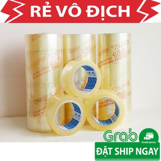 BĂNG KEO DÍNH 100yard 1KG 6 CUỘN GIÁ RẺ NHẤT THỊ TRƯỜNG
