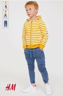 QUẦN JOGGER DA CÁ H&M
