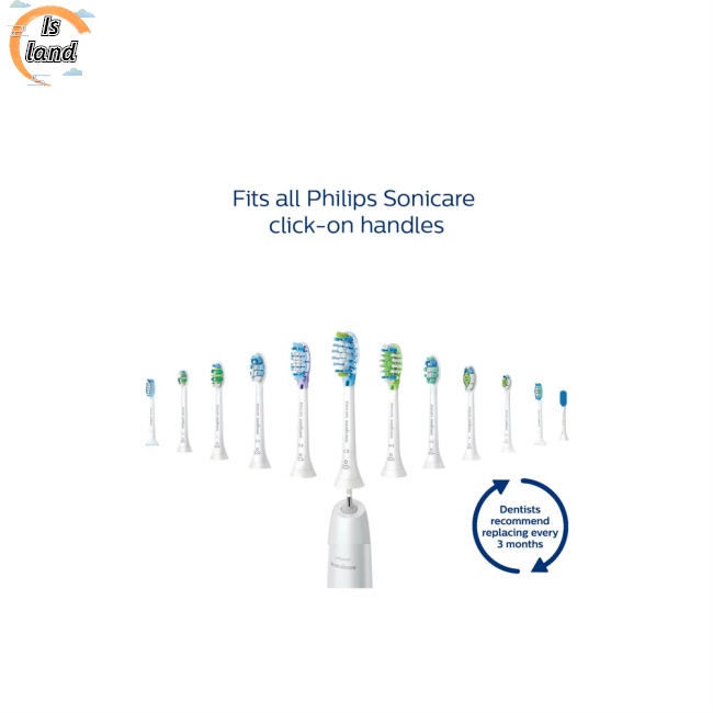 Bộ 4 Đầu Thay Thế Cho Bàn Chải Điện Philips Sonicare C2 Hx9023 / 65 C2
