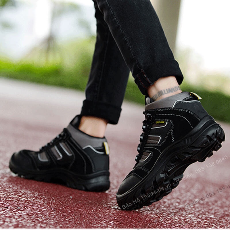 Giày bảo hộ Jogger Climber S3 mũi Composite chống va đập, chống đâm xuyên, da lộn siêu bền, chống thấm nước - Thinksafe