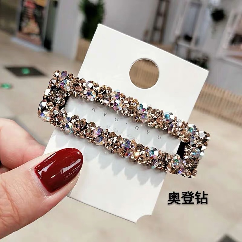 Kẹp Tóc Nữ Đính Đá Phong Cách Thời Trang Hàn Quốc