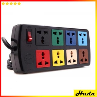 Ổ CẮM 8 LỔ CẮM 3 CHẤU 3 mét LIOA 8D32N