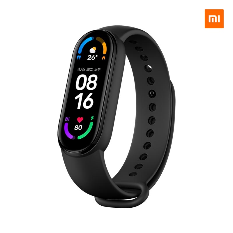 Đồng Hồ Thông Minh Mi Band 6 NFC # Xiaomi MI BAND 6 NFC - Black