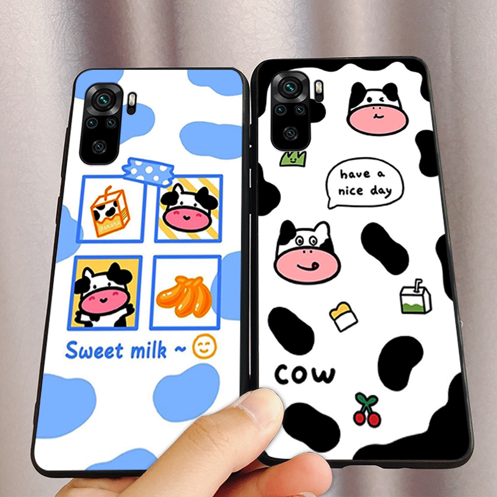 ỐP LƯNG XIAOMI REDMI 10/REDMI NOTE 10/NOTE 10S/NOTE 10 PRO/MI 10T PRO HÌNH BÒ SỮA CỰC HOT 2021