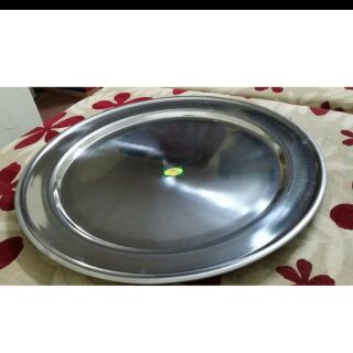 Mâm inox 52 cm tem xanh 304 xịn