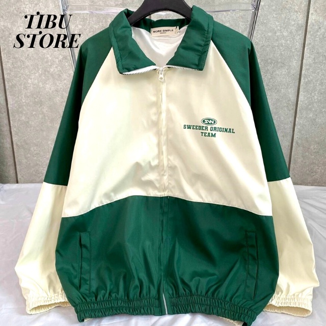 Áo khoác dù chống nắng LOGO SW Nam Nữ Ulzzang Unisex Form Rộng Bomber Jacket -TIBUSTORE