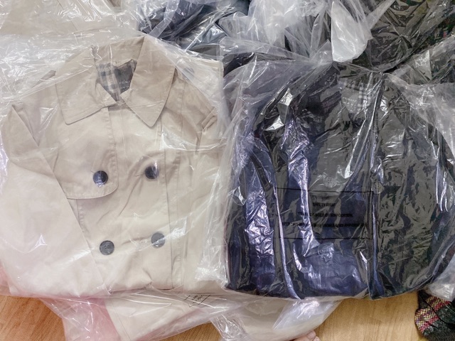 Áo mangto hàng xuất dư nguyên túi xuất