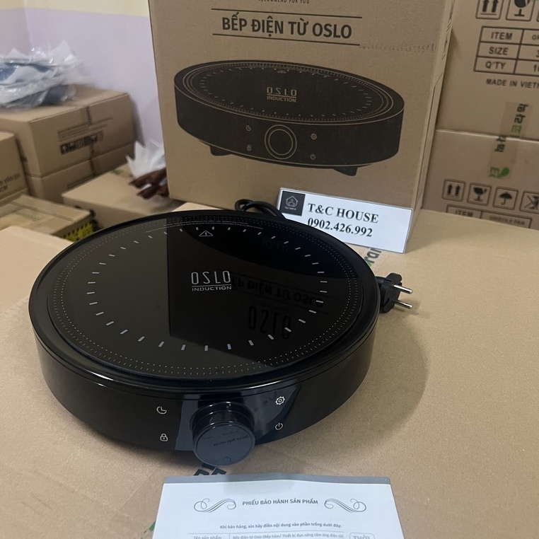 Bếp Điện Từ Đơn OSLO FS-IC002 Cao Cấp Chính Hãng Bảo Hành 1 Năm