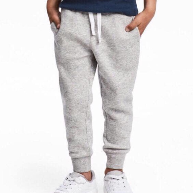 Quần nỉ jogger H.M bé trai xk