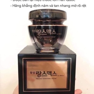 Serum và kem đặc trị nám dongsung