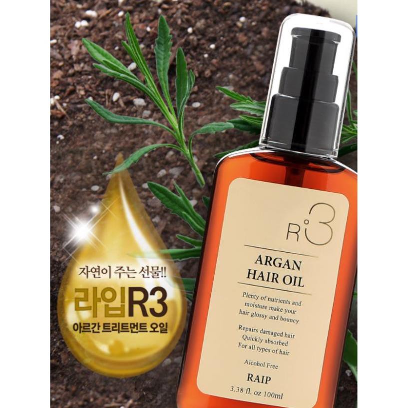 Tinh Dầu Argan Dưỡng Tóc Raip R3 Argan Hair Oil -Opachip