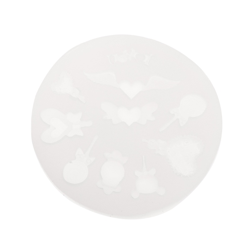 Khuôn silicone tạo hình kẹo mút trang trí bánh xinh xắn