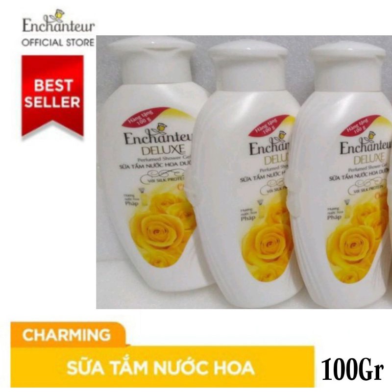 Sữa tắm nước hoa cao cấp Enchanter Túi 200gr / Chai 100gr