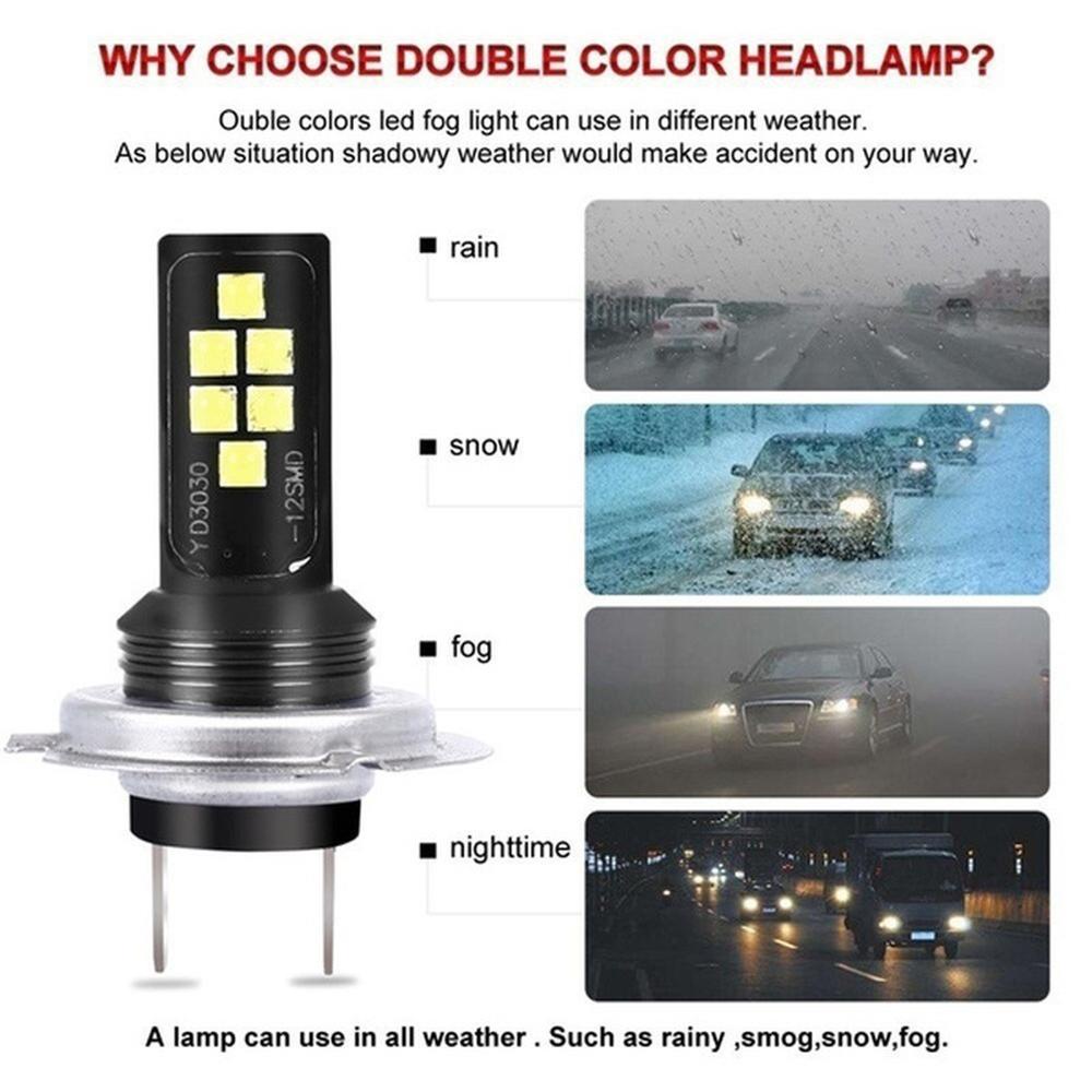 1 Đèn Pha AUGUSTINE H4 H7 LED 6000K Ánh Sáng Trắng Chất Lượng Cao