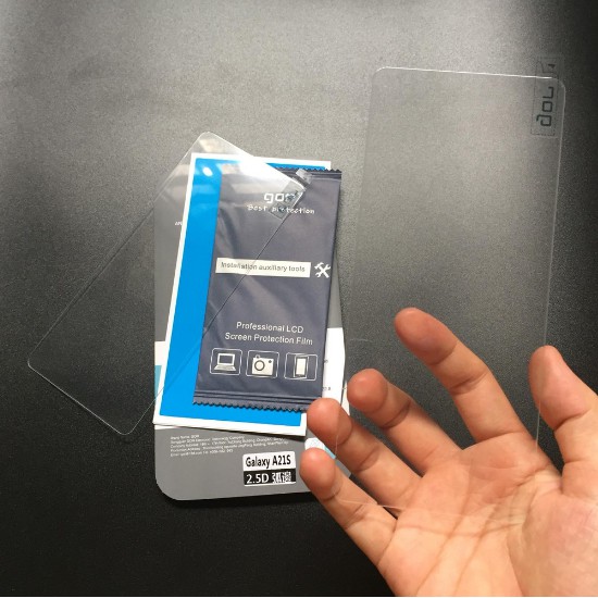 Bộ 2 kính cường lực Gor cho Samsung Galaxy A21S chống vân tay trong suốt