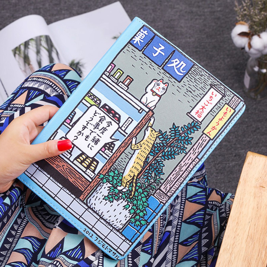 Bao Da iPad Viền Silicone Hoạt Hình - Nhiều Model | BigBuy360 - bigbuy360.vn