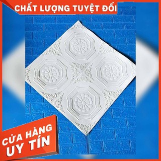 Bộ 10 tấm xốp dán tường cổ điển 1 3d 70x70cm