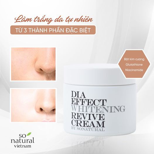 Combo Dưỡng Da Serum Milk Oil Và Kem Dưỡng Trắng Dia So Natural 30ml và 70ml