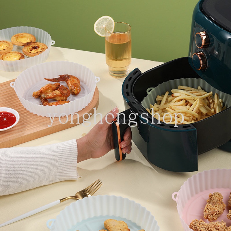 Chảo Chiên Không Dầu Chống Dính Bằng Silicone Sử Dụng Nhiều Lần