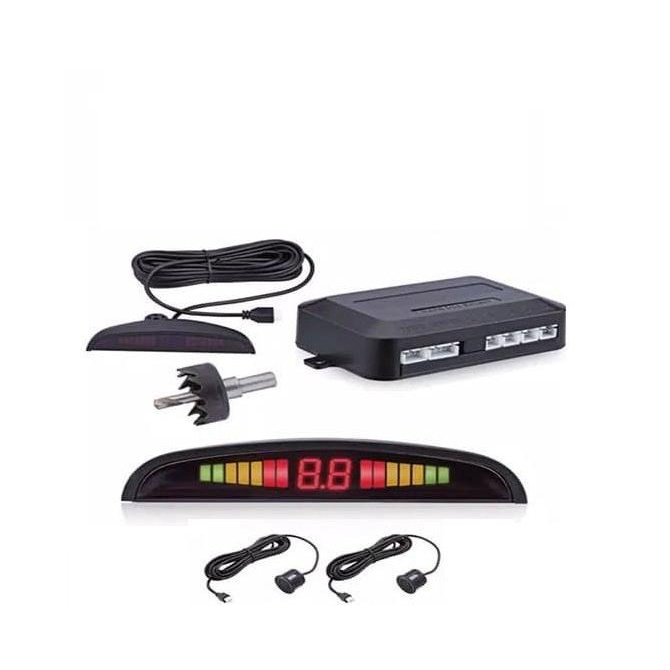 Cảm Biến Đỗ Xe Hiển Thị Màn Hình Lcd 2 Điểm Chuyên Dụng