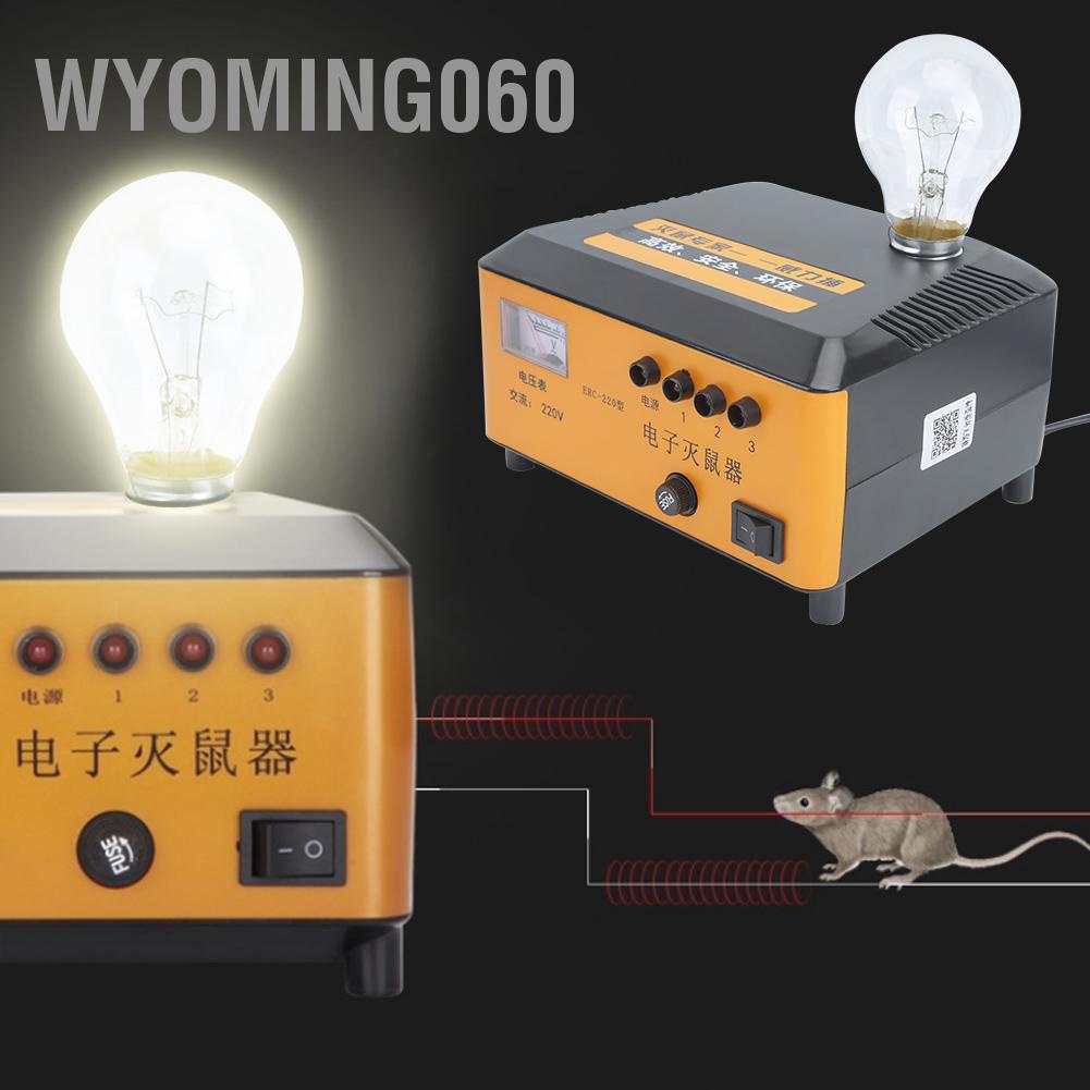 Điện tử áp cao Chuột Giết người gặm nhấm Tỷ lệ bắt chuột cao tới 98%【wyoming060】