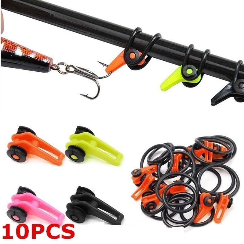 Set 10 Dây Đai Buộc Cần Câu Cá Có Thể Tái Sử Dụng