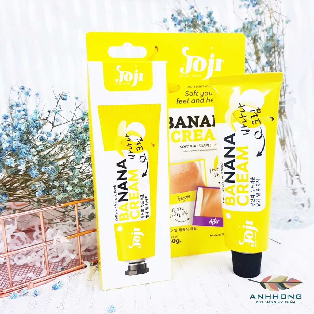 KEM NỨT GÓT CHÂN JOJI BANANA CREAM