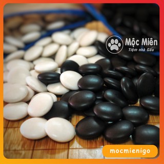 Quân cờ vây cờ caro Melamine 2 mặt lồi