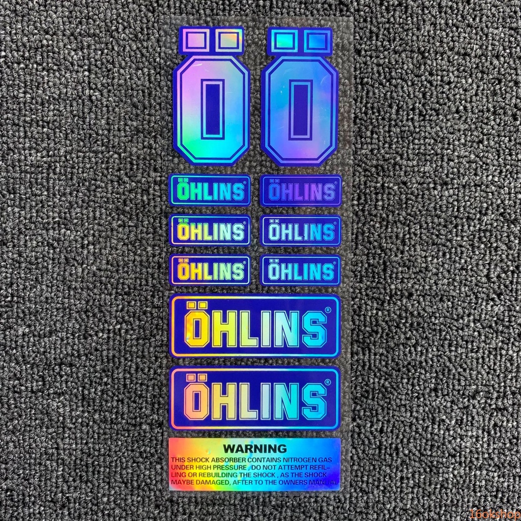 Tem dán trang trí xe màu phản quang đẹp mắt