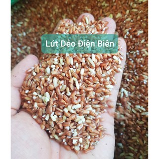 GẠO LỨT ĐỎ ĐIỆN BIÊN 1KG(dẻo cơm)