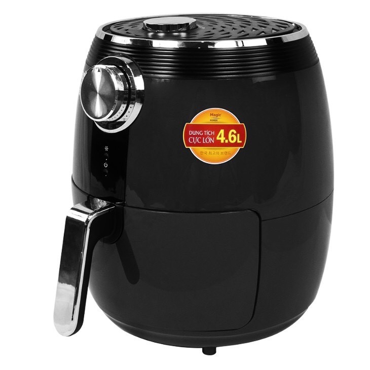 Nồi chiên không dầu MAGIC KOREA A802 4.6L chống dính công suất 1500W bảo hành 12 tháng