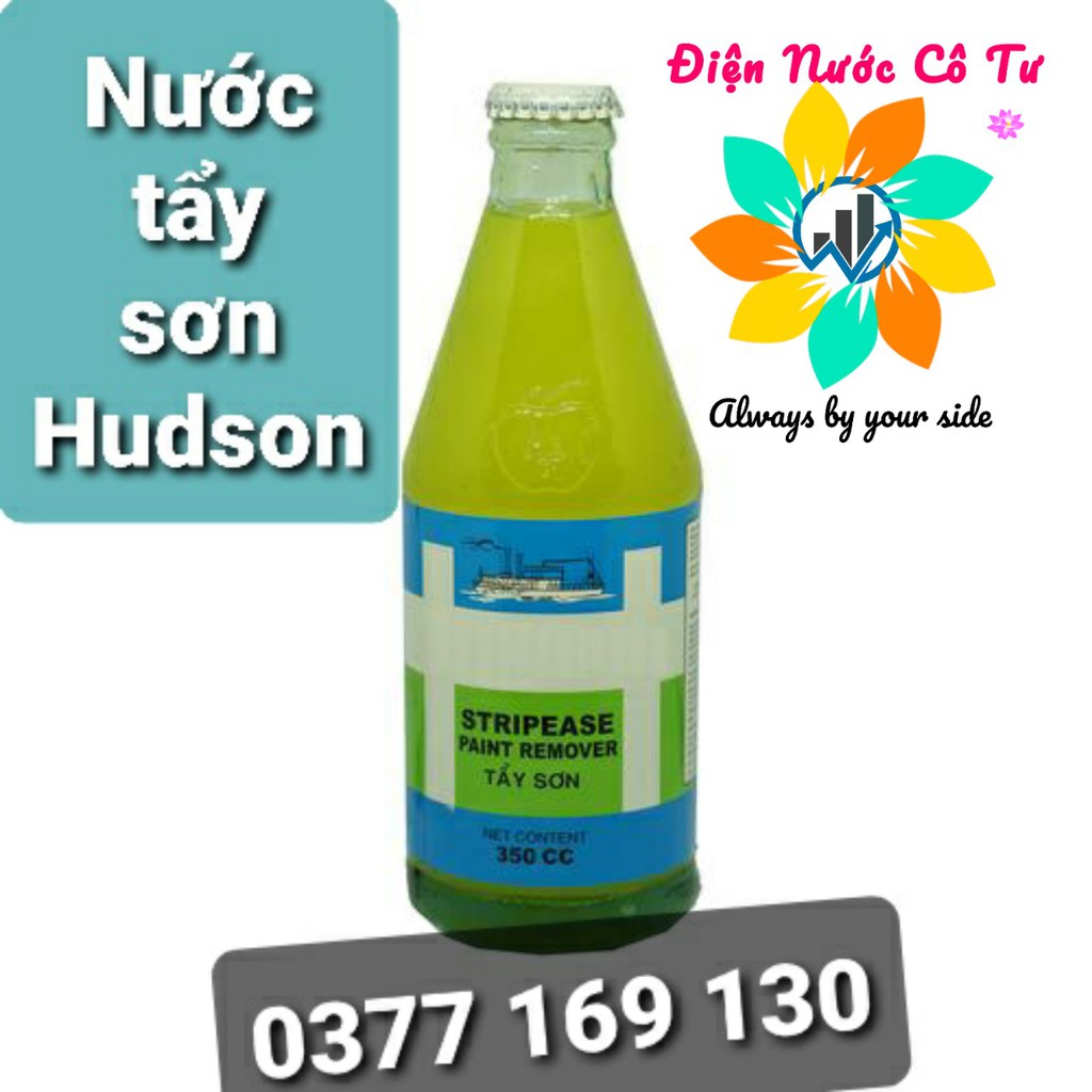 Nước tẩy sơn Chất Tẩy Sơn Hudson không làm hư hại bề mặt