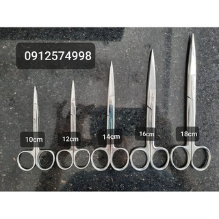 Kéo y tế  từ 10cm đến 18cm