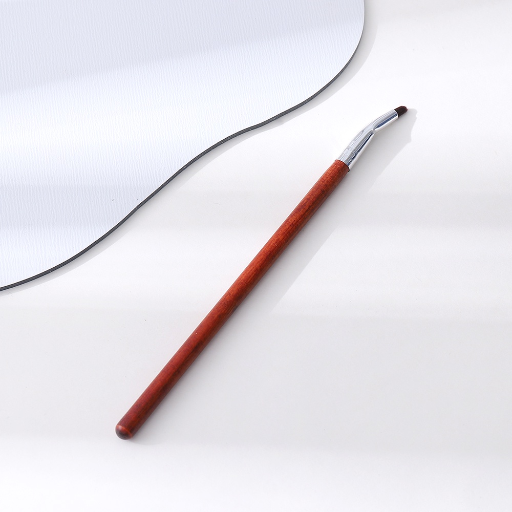 1 Cọ Trang Điểm Đầu Dẹt Hình Quạt Đánh Phấn Bắt Sáng/Phấn Mắt Cho Nữ