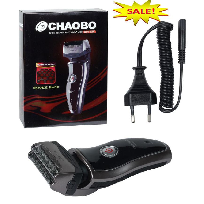 Máy Cạo Râu 3 Lưỡi CHAOBO RSCW-9300 - Dao Cạo Râu Điện Chính Hãng Bảo Hành bởi SALA SHOP