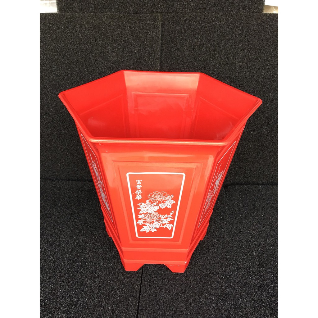 Chậu Nhựa Lục Giác nhiều màu (Kt: 35x35cm)