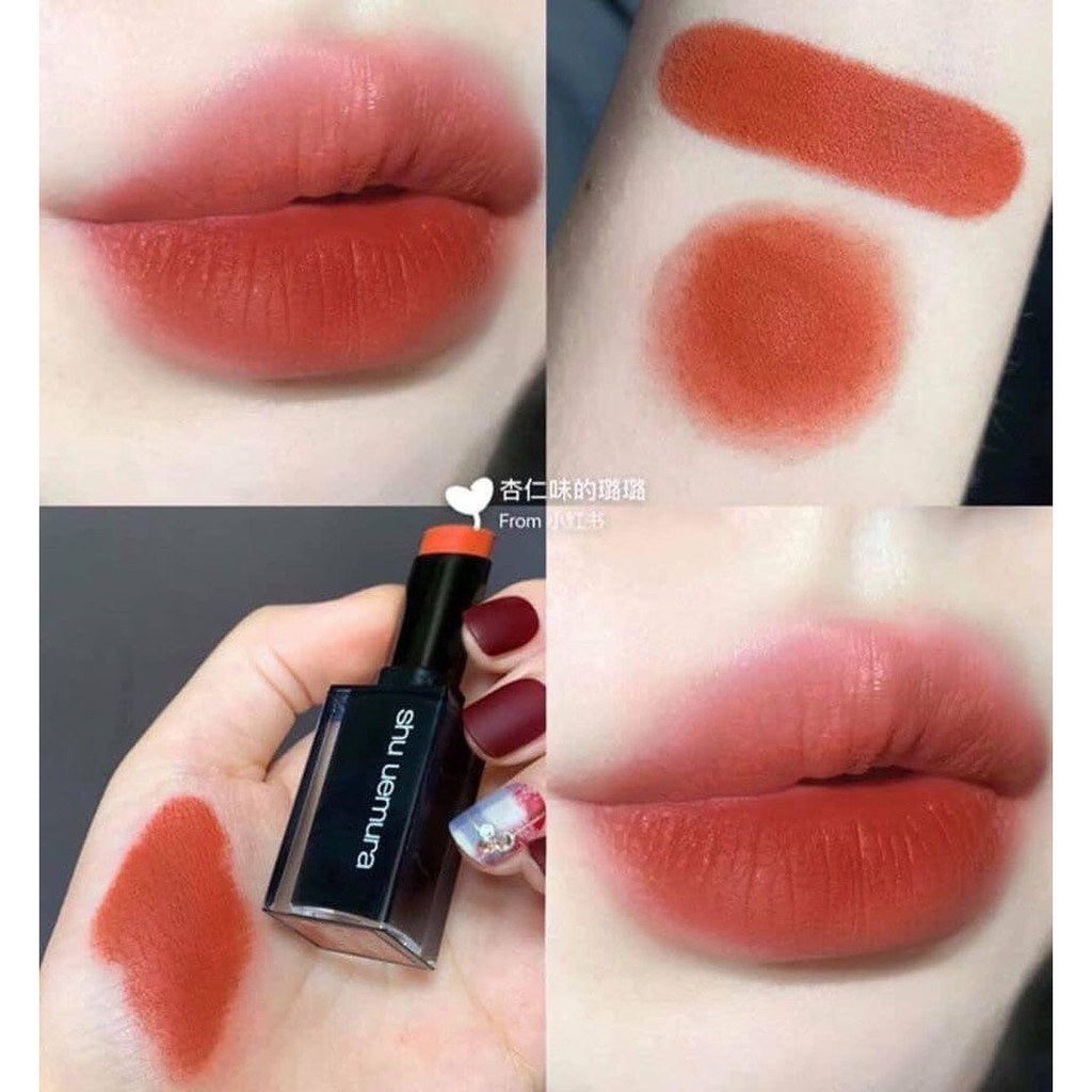 Son Shu Uemura 585 màu cam cháy thần thánh ___romantic.cosmetic