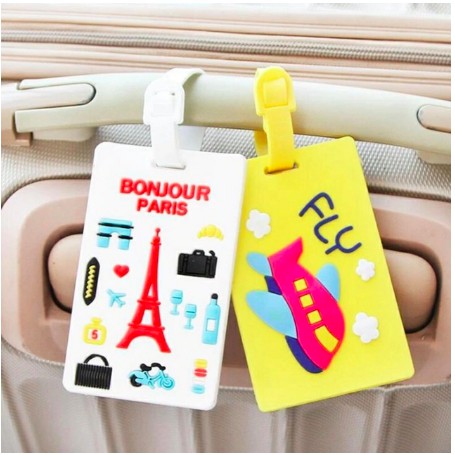 Thẻ tên vali, thẻ tên hành lý vali (có thể chọn mẫu)