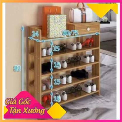 Tủ giày dép, kệ để giày dép gỗ MDF cao cấp chống ẩm mốc mối mọt( tặng kèm tua vit)