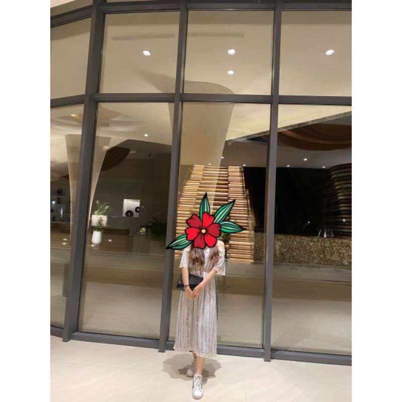 Thanh lý váy maxi hở vai