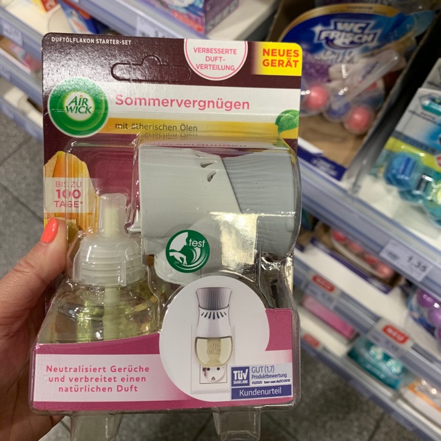 Bộ tinh dầu cắm điện Airwick - hàng đức
