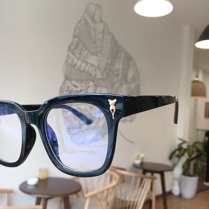 Kính giả cận thời trang nam nữ mắt vuông phong cách Hàn Quốc chống tia UV đẹp giá rẻ ABICA 057 | BigBuy360 - bigbuy360.vn