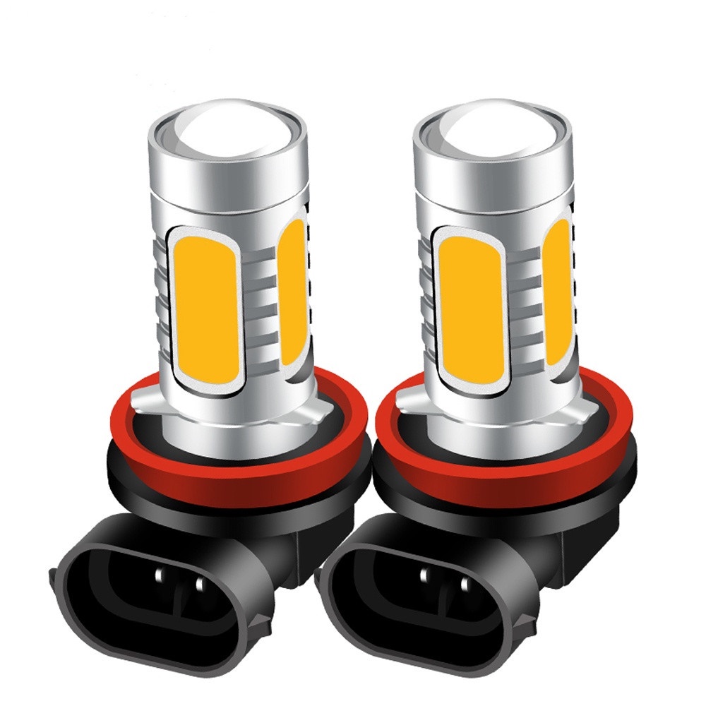 2 Đèn Pha Chống Sương Mù 9005 / HB3 9006 / HB4 H11 H8 H16 JP H1 H3 H7 6500K 8000K Ánh Sáng Trắng / Vàng / Xanh Dương Cho Xe Hơi