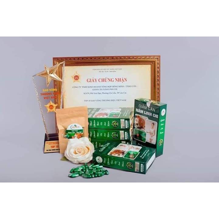 Giảm cân xanh Nấm Linh An toàn không chất cấm ( 30 Viên/ 15 ngày)) | BigBuy360 - bigbuy360.vn