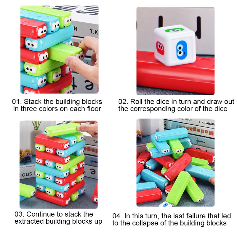 Bộ đồ chơi SEA SUN TOYS xếp tháp nhiều màu sắc mang tính giáo dục sớm cho bé