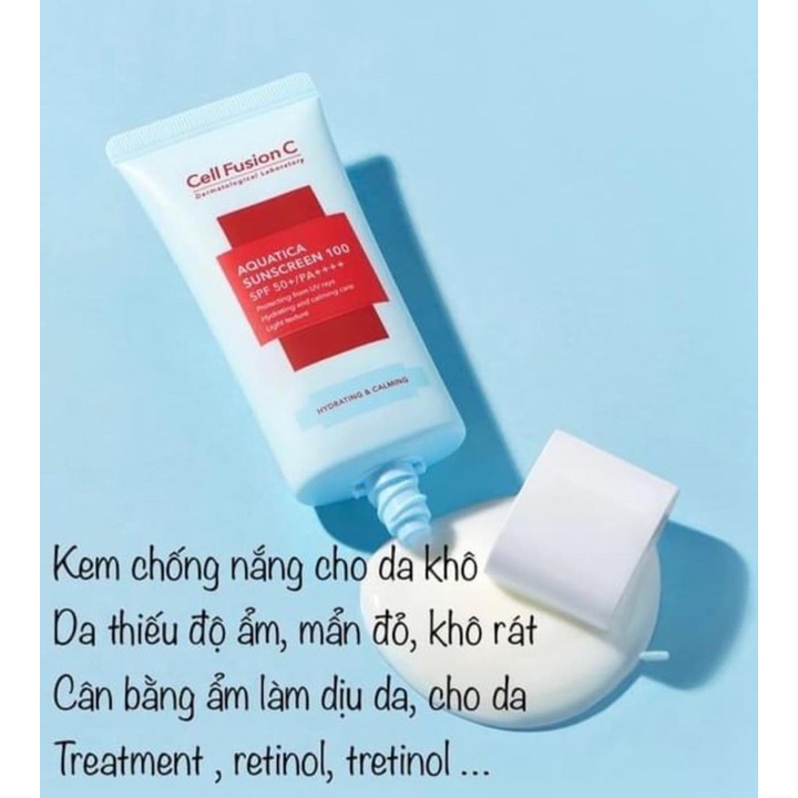 Kem chống nắng Cellfussion Xanh dương 50ml