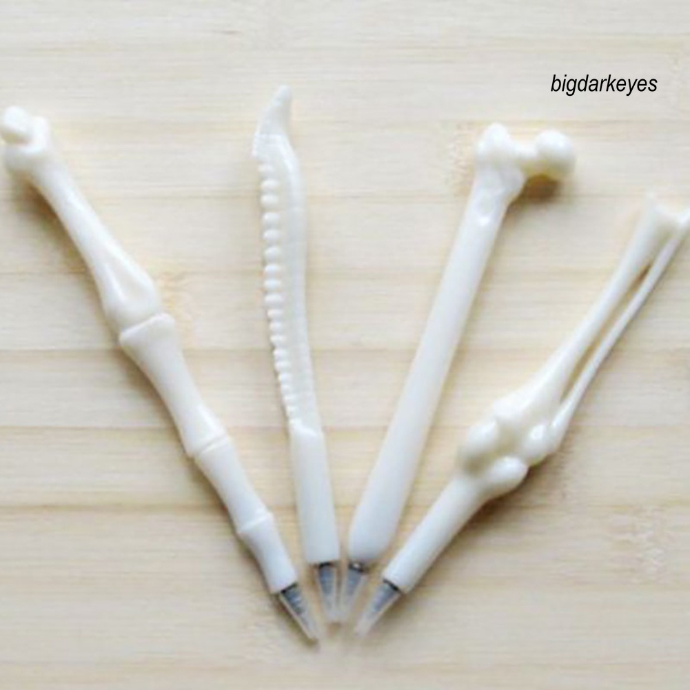 5 Bút Bi Ngòi 0.7mm Hình Cục Xương Sáng Tạo